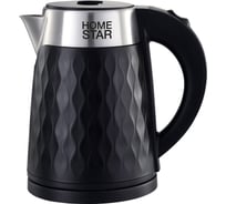 Чайник HomeStar HS-1021 1.7 л черный двойной корпус 102759