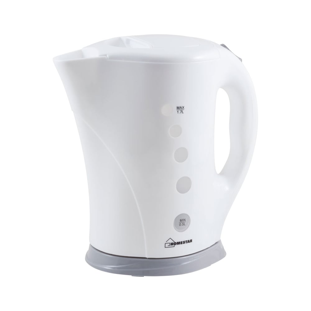 Чайник HomeStar HS-1005 1.7 л бело-серый 002683 - выгодная цена, отзывы ...