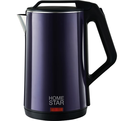 Чайник HomeStar HS-1036 1.8 л фиолетовый двойной корпус 102758 1