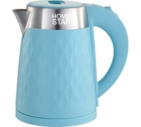 Чайник HomeStar HS-1021 1.7 л голубой двойной корпус 102761
