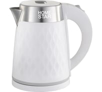 Чайник HomeStar HS-1021 1.7 л белый двойной корпус 102760