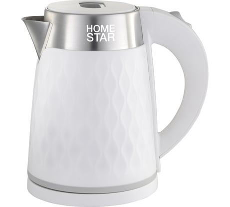 Чайник HomeStar HS-1021 1.7 л белый двойной корпус 102760