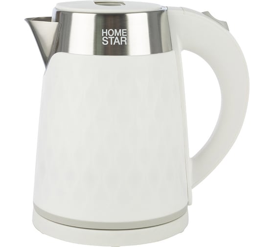 Чайник HomeStar HS-1021 1.7 л белый двойной корпус 102760