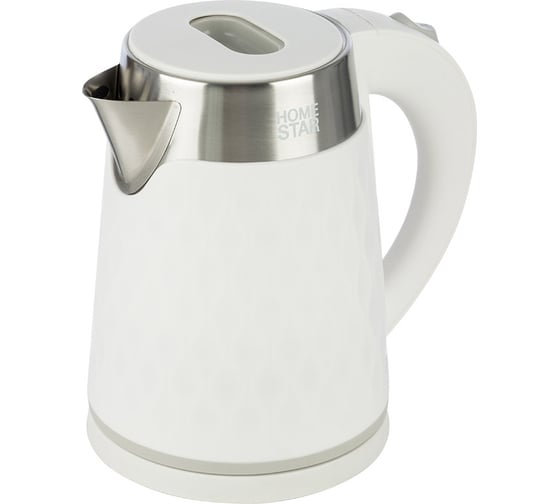 Чайник HomeStar HS-1021 1.7 л белый двойной корпус 102760