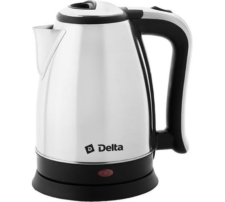 Чайник Delta DL-1213/M нержавеющая сталь, 1500 Вт, 1.8 л 0R-00000188