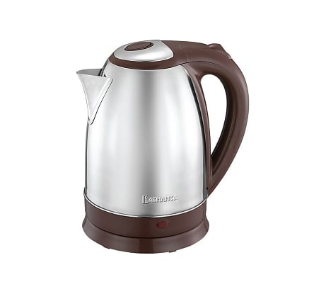 Электрический чайник ВАСИЛИСА ВА-1022 нержавеющая сталь, коричневый 2000 Вт, 1.8 л 0R-00004695
