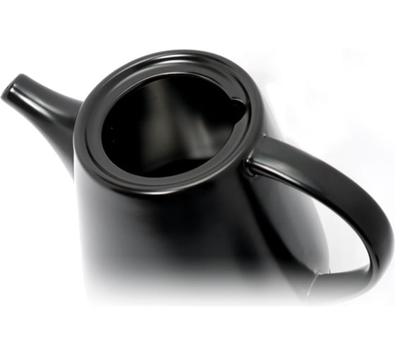 Чайник Centek Astana 1.2л, 1500Вт, чёрная керамика, матовый корпус CT-0063 Black