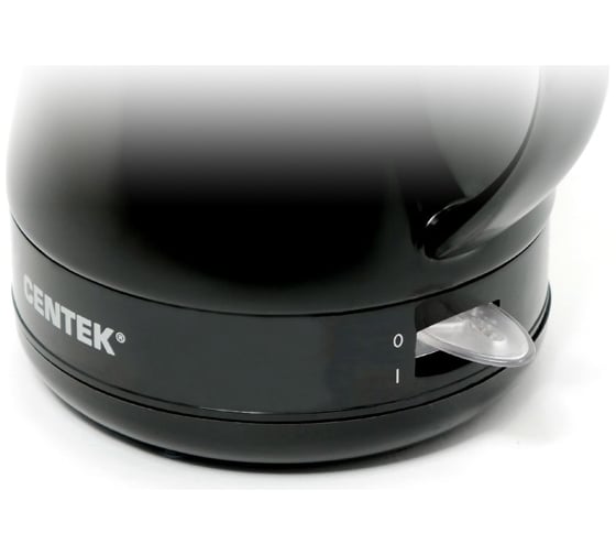Чайник Centek Astana 1.2л, 1500Вт, чёрная керамика, матовый корпус CT-0063 Black