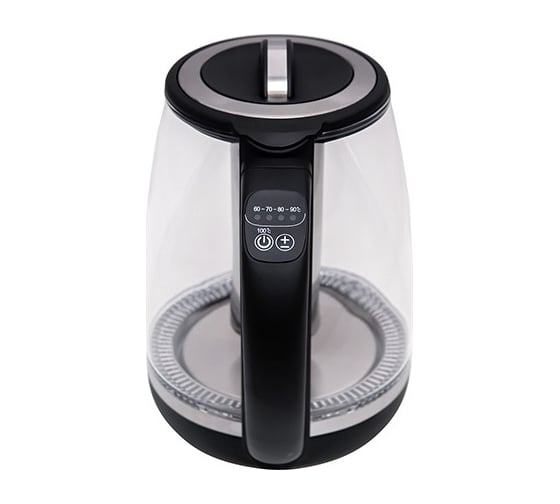 Чайник Centek Brooklyn стекло, 2.0л, 2200Вт, функция заваривания чая, внутр. LED подсветка CT-0017