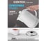 Чайник Centek 2 л, 2000 Вт, супербелая керамика, рельефный корпус CT-0061 White 4