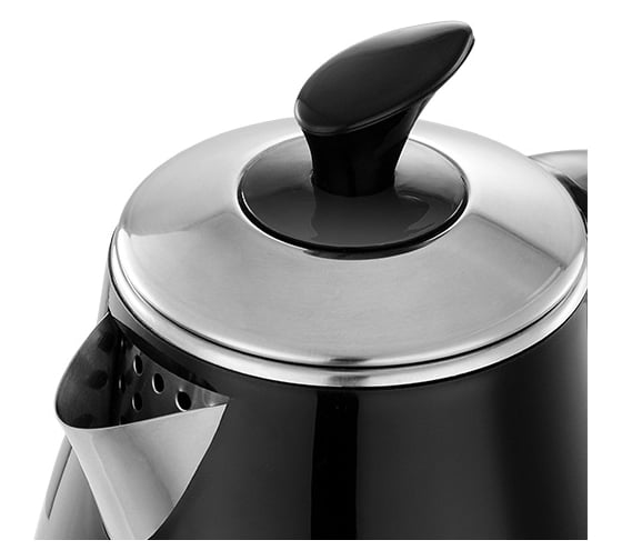 Чайник Centek CT-0007 Black 1.5 л, 1900 Вт, съёмная крышка, двойные стенки, эффект термоса