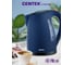 Чайник Centek 1.7 л, 2200 Вт, LED, матовый корпус, защита от включения без воды CT-0026 Blue 6