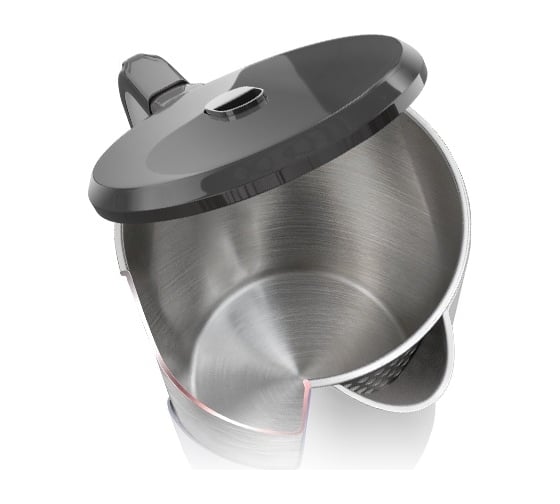 Чайник Centek CT-0024 Gray металл, 1.5 л, 1800 Вт, двойная стенка, бесшовная колба