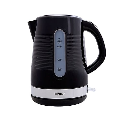 Чайник Centek CT-0027 1.7 л, 2200 Вт, LED, матовый корпус, двойная защита от включения без воды