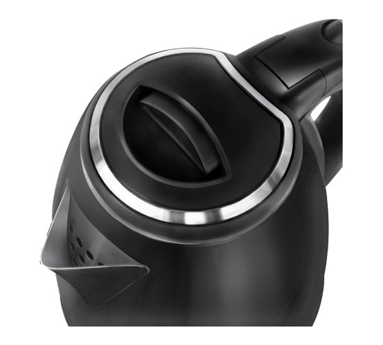 Чайник Centek 2л, 2000Вт, хромированная вставка на крышке CT-1068 BLACK