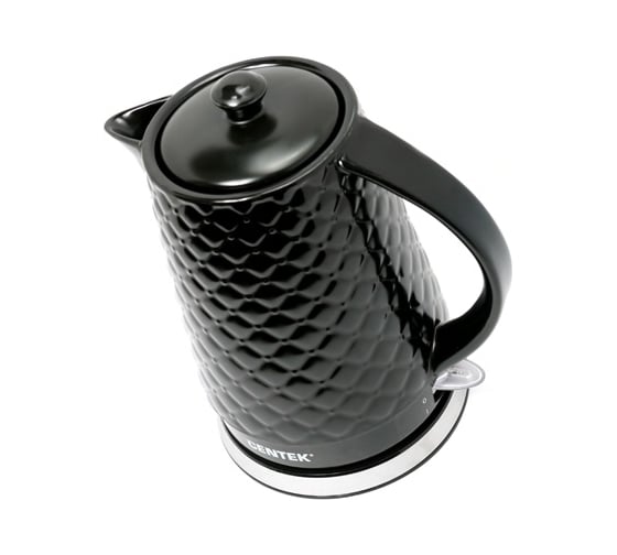 Чайник Centek 2.0л, 2000Вт, чёрная керамика, рельефный корпус CT-0061 Black