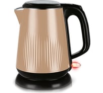 Чайник Centek CT-1025 Beige металл, 1.8 л, 2200 Вт, двойные стенки