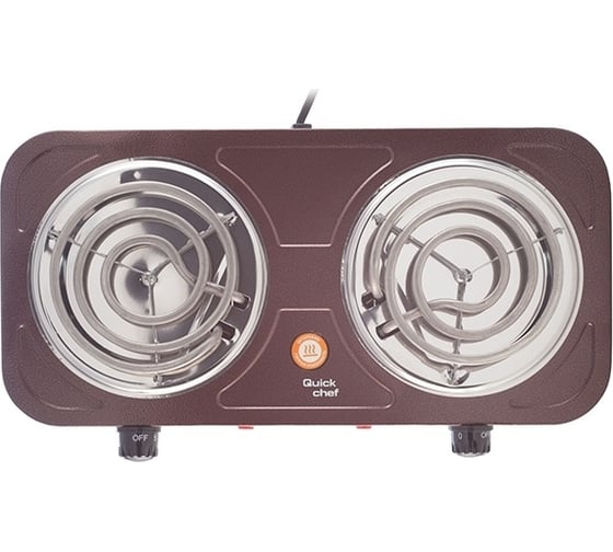 Электрическая плитка Centek CT-1509 Siberia 2 конфорки, ТЭН, 140 мм, 2000 Вт, индикатор работы