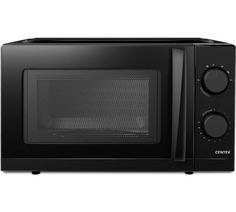 Микроволновая печь Centek СВЧ 700W 20 л, открывание дверцы ручкой, таймер 30 мин CT-1571 Black