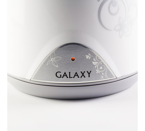 Электрический чайник Galaxy GL 0301 белый, 2000 Вт, объем 1.5 л гл0301