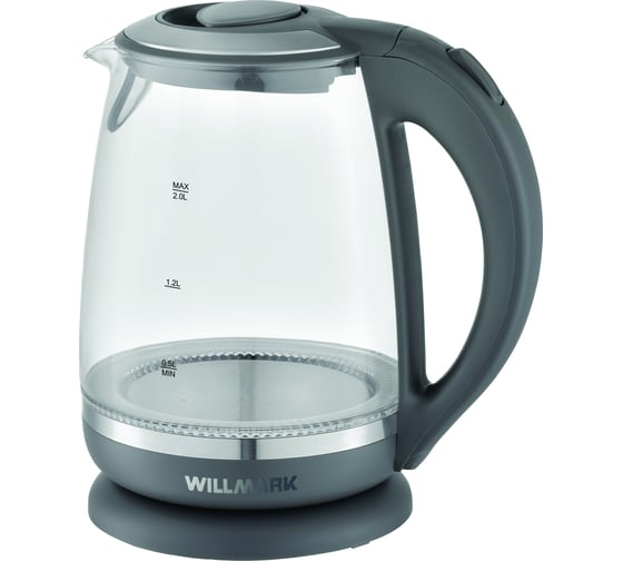Электрический чайник WILLMARK WEK-2005G серый 2000551 1