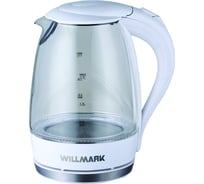 Электрический чайник WILLMARK WEK-1708G белый 2000554
