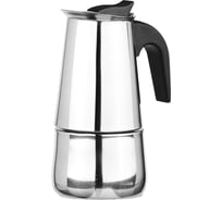 Кофеварка гейзерная VETTA 4 чашки, нержавеющая сталь, нейлоновая ручка 850-130