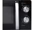 Микроволновая печь SONNEN MW2070BLCR-6MB, 20л, 700Вт, таймер, механика, черная/хром, 454982 8