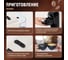 Кофемашина капсульная 3в1 SONNEN DOLCE GUSTO/NESPRESSO/молотый, CM510B,1450 Вт, 0.6 л, бежевая, 457338 5