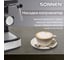 Кофеварка рожковая SONNEN CM8501 ручной капучинатор, 1100Вт, 1,5л, 15бар, черная/серебро, 456335 12