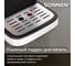 Кофеварка рожковая SONNEN CM8501 ручной капучинатор, 1100Вт, 1,5л, 15бар, черная/серебро, 456335 13
