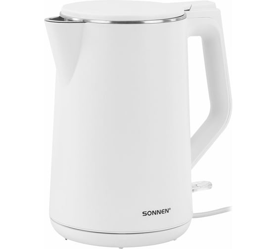 Чайник электрический SONNEN KT-4103, 1,5л, 2200Вт, 456376