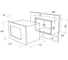 Микроволновая печь AKPO MEA 92508 GDTP BL 19018 7