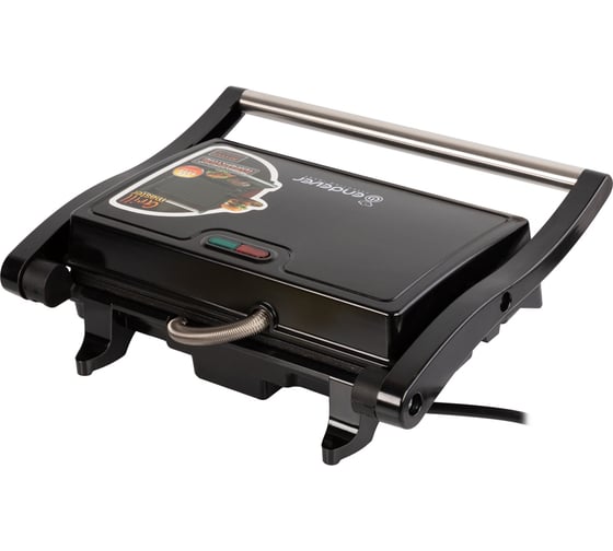 Электрический гриль ENDEVER Grillmaster 113, черный, 1500 Вт 90237