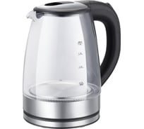 Электрический чайник стеклянный с подсветкой HOTT 1800W, 1,8 л HT-EKG05