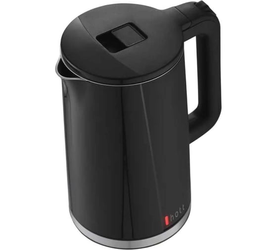 Чайник электрический HOTT 1,7 л двухслойная теплоизоляция HT-EKDW02 1