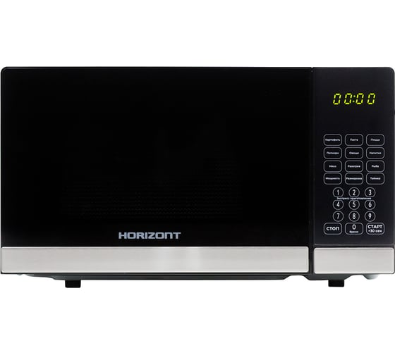Печь микроволновая Horizont черная, сенсор, HSD202B 1