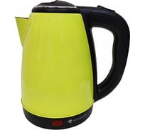 Электрический чайник BONAFFINI ELK-0006 1.8 л, 1500 Вт, дисковый, металл лимон Чай1534