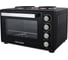 Мини-печь Willmark WHO-451BL (40л,2 чугун.конф.1000+750Вт,лампа,4 линейных ТЭНа,черн.) 1001287 1
