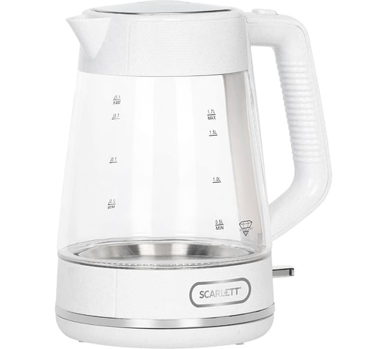 Электрический чайник SCARLETT 2200Вт, 1.7л SC-EK27G104 1