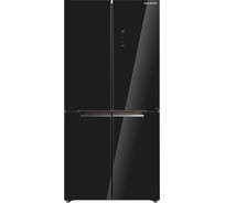 Холодильник Willmark MDC-711IGB (519л,4дв,Cross door,DUAL INVERTER,Total NoFrost,диспл,стекл,черный) 1001716