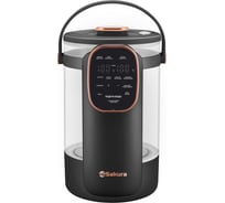 Термопот Sakura SA-1375BK Premium 3л, стекло, LCD, сенсорный УТ000001530