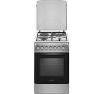 Плита комбинированная Willmark CS-5633 (3 газ./1 эл, эл.духовка, таймер, внутр.осв,50х60,нержав.ст) 1002515