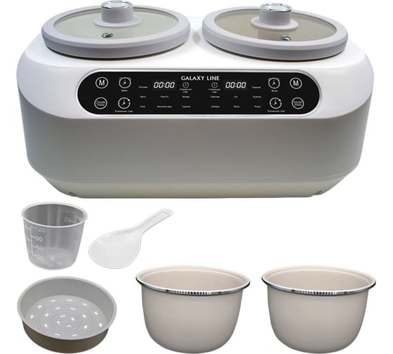Мультиварка Galaxy Line (две чаши по 2 л) GL2670 7021826700 1
