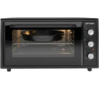 Мини-печь Optima MO-48BLF (48л,эмал.внутр.поверх,конвекция,лампа,таймер,черн.,1600Вт) 2003567