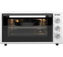 Мини-печь Optima MO-48WF (48л,эмал.внутр.поверх,конвекция,лампа,таймер,белый,1600Вт) 2003566