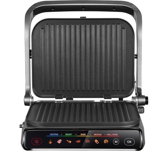 Гриль РЕДМОНД SteakMaster, Серый/металл GM300 1