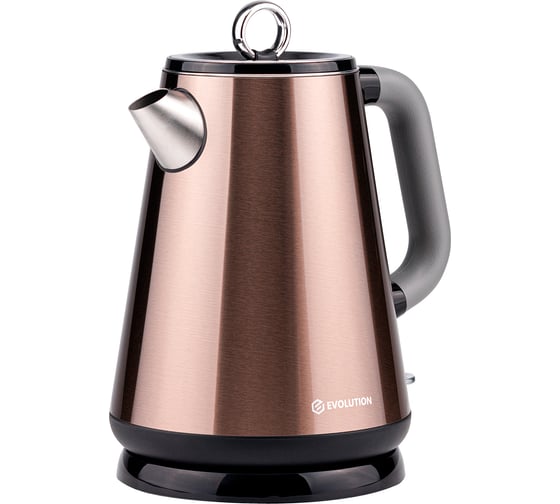 Электрический чайник EVOLUTION KP17153 Steel (gold) 1