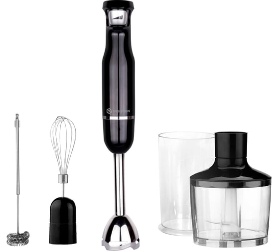 Погружной блендер 4 в 1 EVOLUTION HBS-0642 BLACK 1