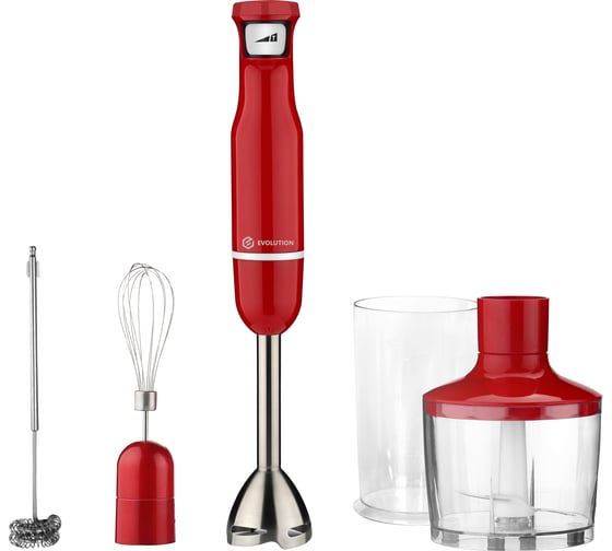 Погружной блендер 4 в 1 EVOLUTION HBS-0641 RED 1
